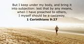 1 Corinthians 9:27