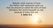 1 John 3:1