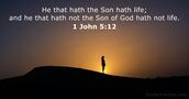 1 John 5:12