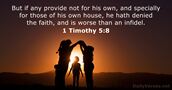 1 Timothy 5:8