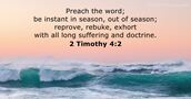 2 Timothy 4:2