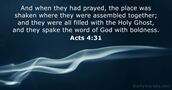 Acts 4:31