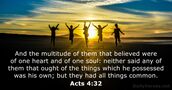 Acts 4:32