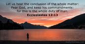 Ecclesiastes 12:13