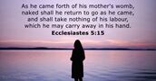Ecclesiastes 5:15