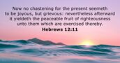 Hebrews 12:11