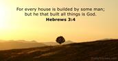 Hebrews 3:4