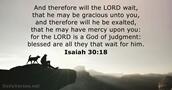Isaiah 30:18