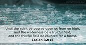 Isaiah 32:15