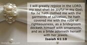 Isaiah 61:10