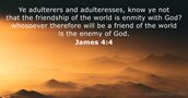 James 4:4