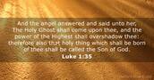 Luke 1:35