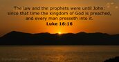 Luke 16:16