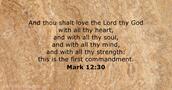 Mark 12:30