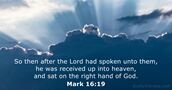 Mark 16:19