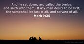 Mark 9:35