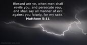 Matthew 5:11