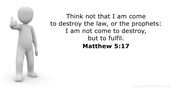 Matthew 5:17