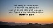 Matthew 5:18