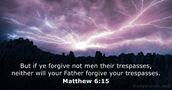 Matthew 6:15