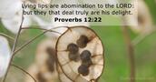 Proverbs 12:22