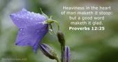 Proverbs 12:25