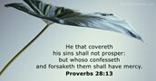 Proverbs 28:13