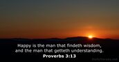 Proverbs 3:13