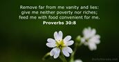 Proverbs 30:8