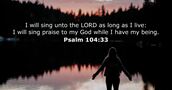 Psalm 104:33