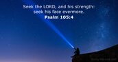 Psalm 105:4