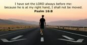 Psalm 16:8
