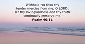 Psalm 40:11