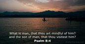 Psalm 8:4