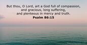 Psalm 86:15