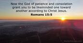Romans 15:5