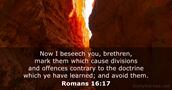Romans 16:17