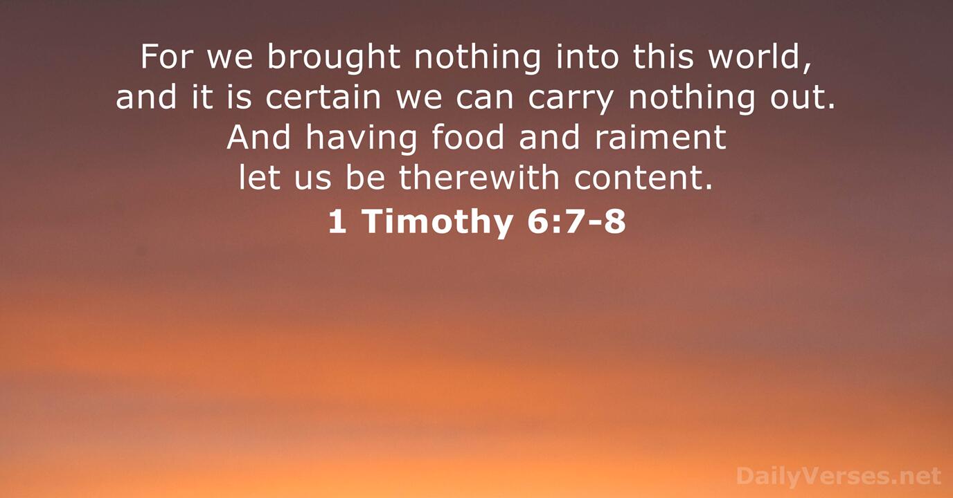 13 Bible Verses about Contentment KJV