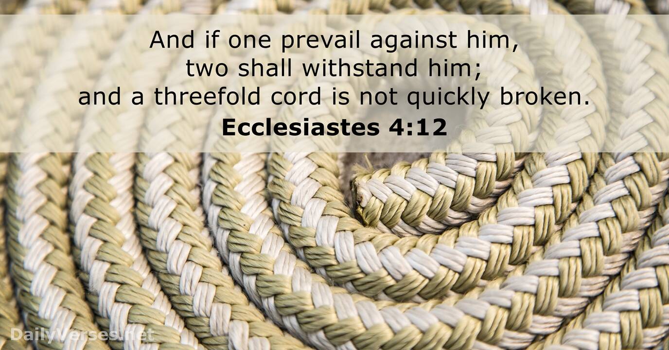 ecclesiastes 4 10 12 kjv