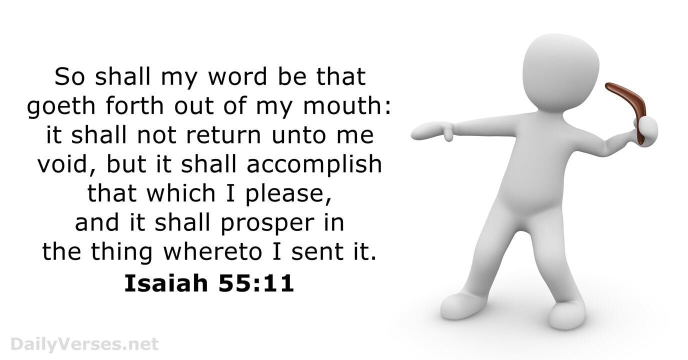 Isaiah 55 11 Bible Verse KJV DailyVerses