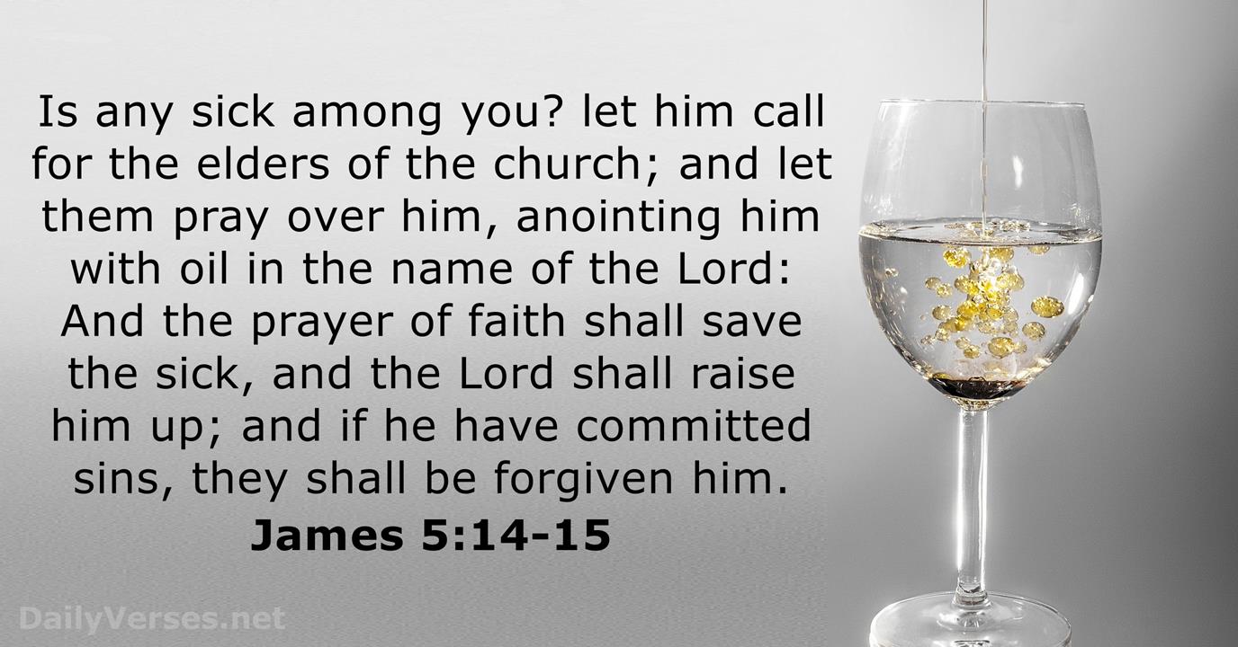 James 5 14 15 ESV Bible Verse Of The Day DailyVerses