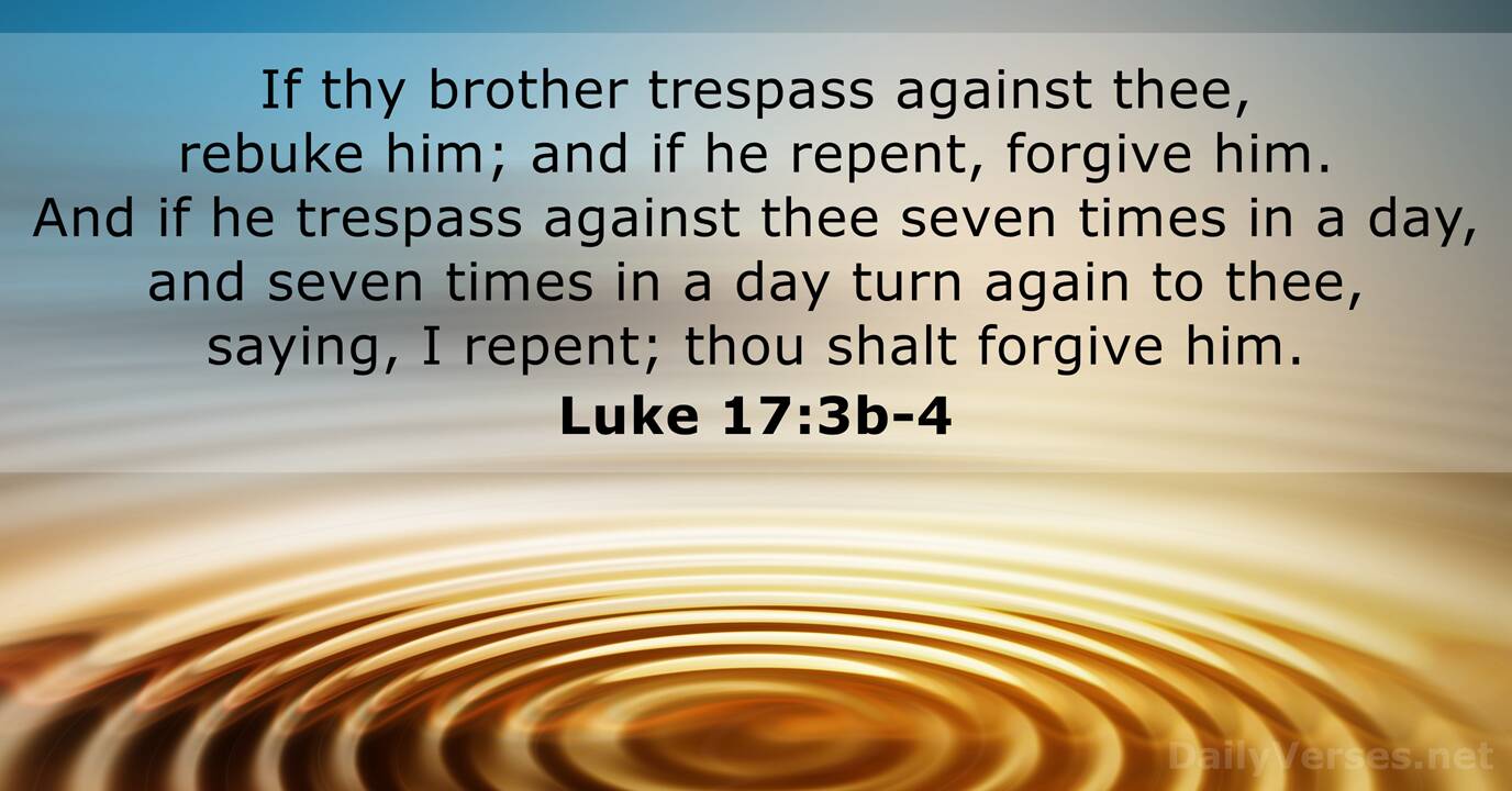 Luke 17 KJV NASB DailyVerses