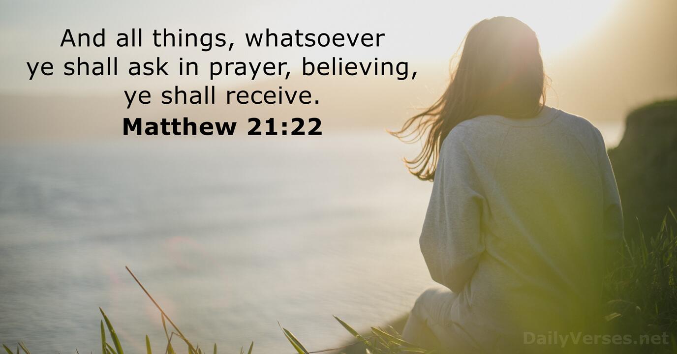 Matthew 21 22 Bible Verse KJV DailyVerses