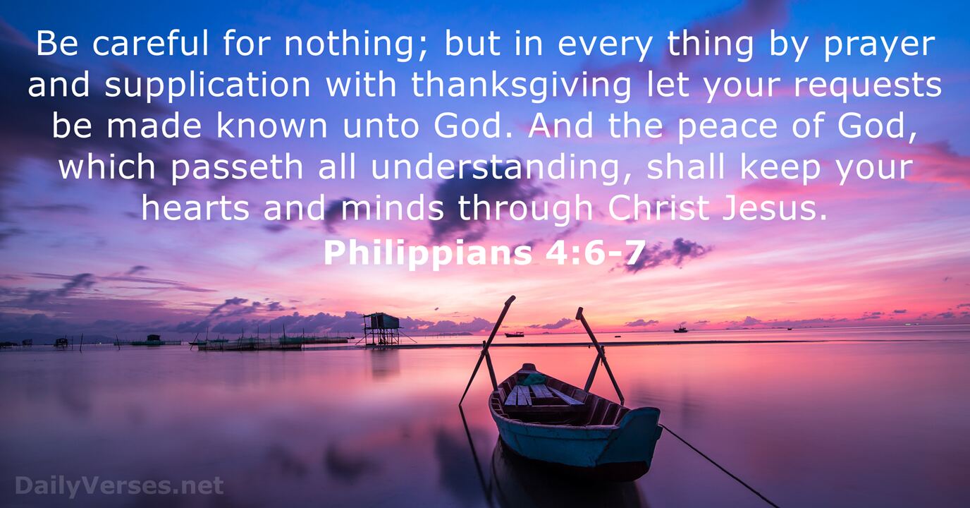 Philippians 4 6 7 Bible Verse KJV DailyVerses