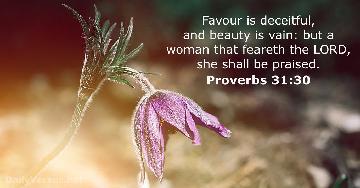 Proverbs 30 Verse 10 31