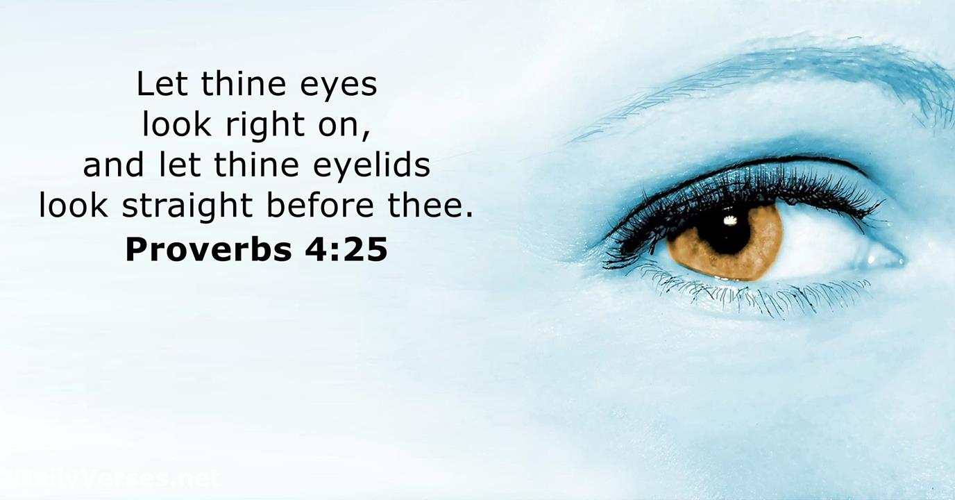 Proverbs 4 25 Bible Verse KJV DailyVerses