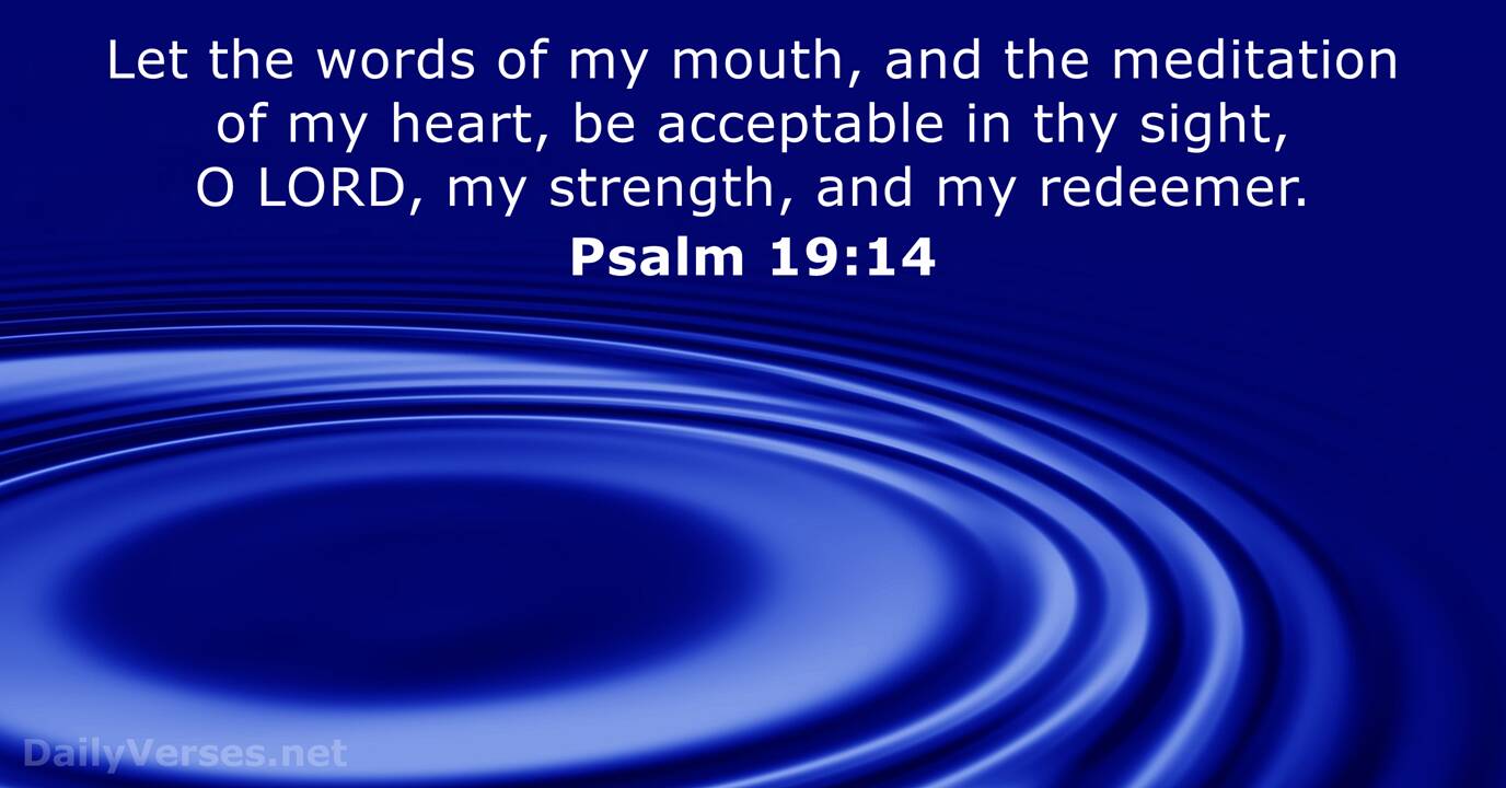 Psalm 19 (NKJV) – Devoted To You