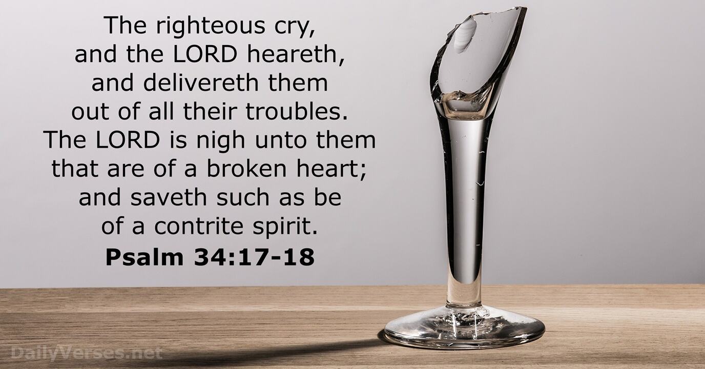 Psalm 34 17 18 Bible Verse KJV DailyVerses