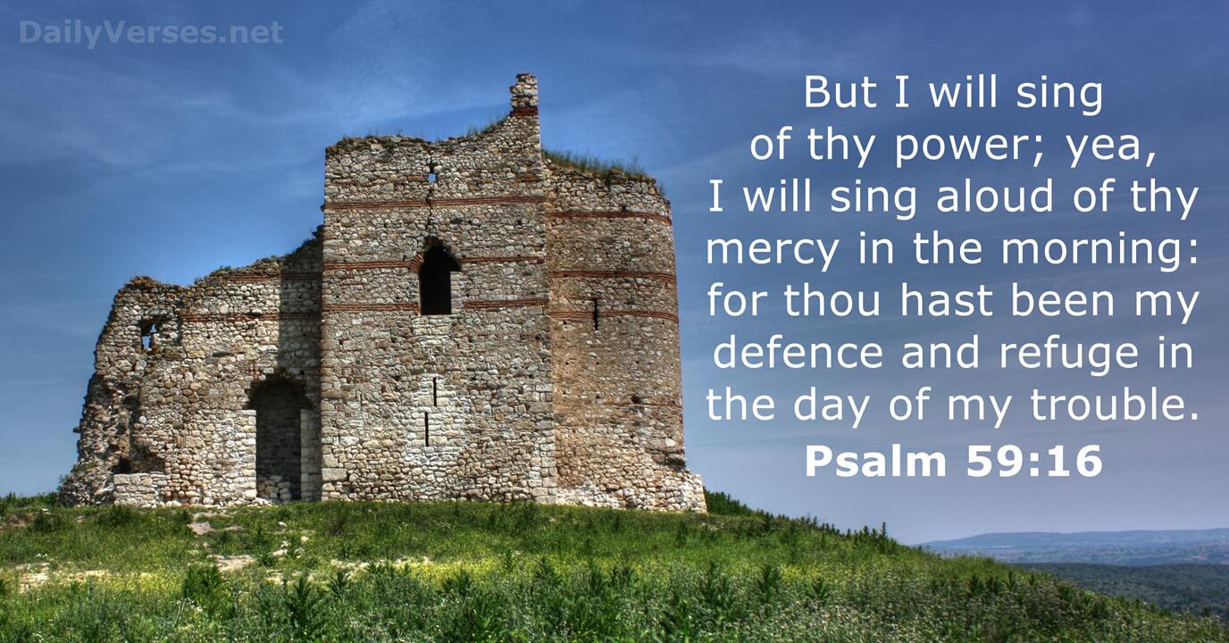 Psalm 59 Nkjv RoccoFingal