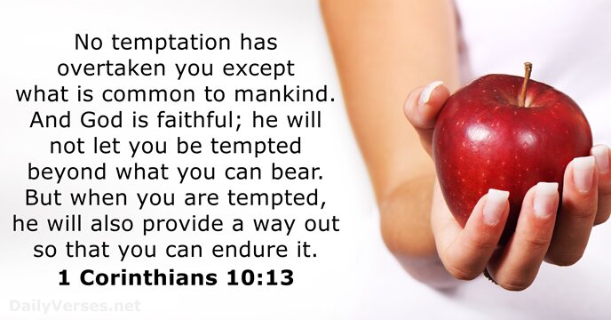 19 Bible Verses About Temptation DailyVerses